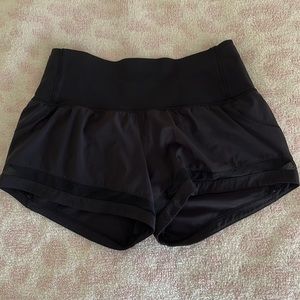 Women’s black lululemon shorts size 4